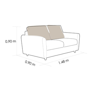 Sofá Tamesis 2 Puestos