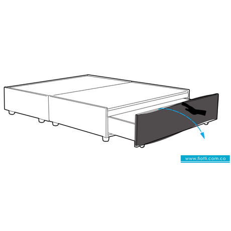 Base Cama Tannaro Doble