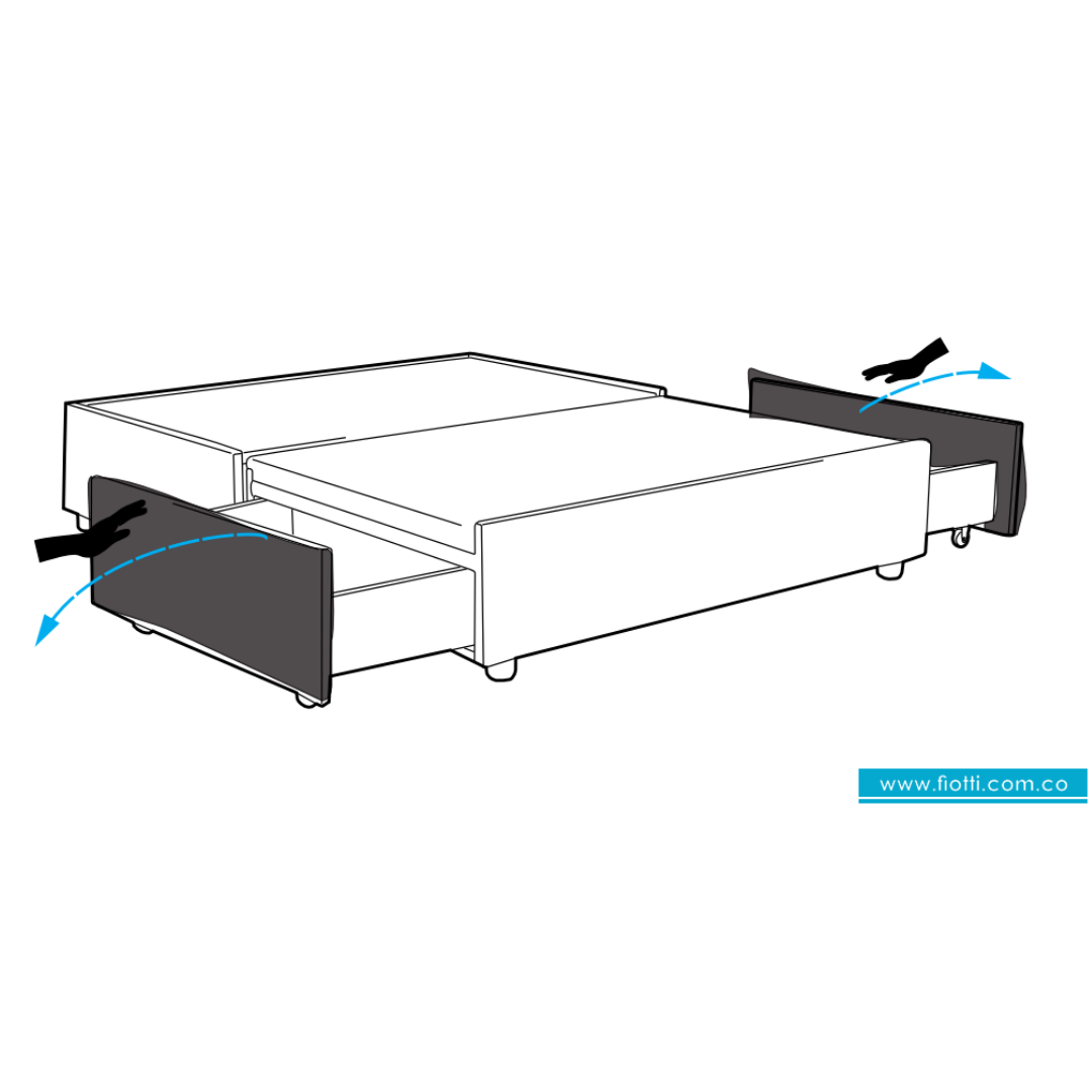 Base Cama Trebbia Doble