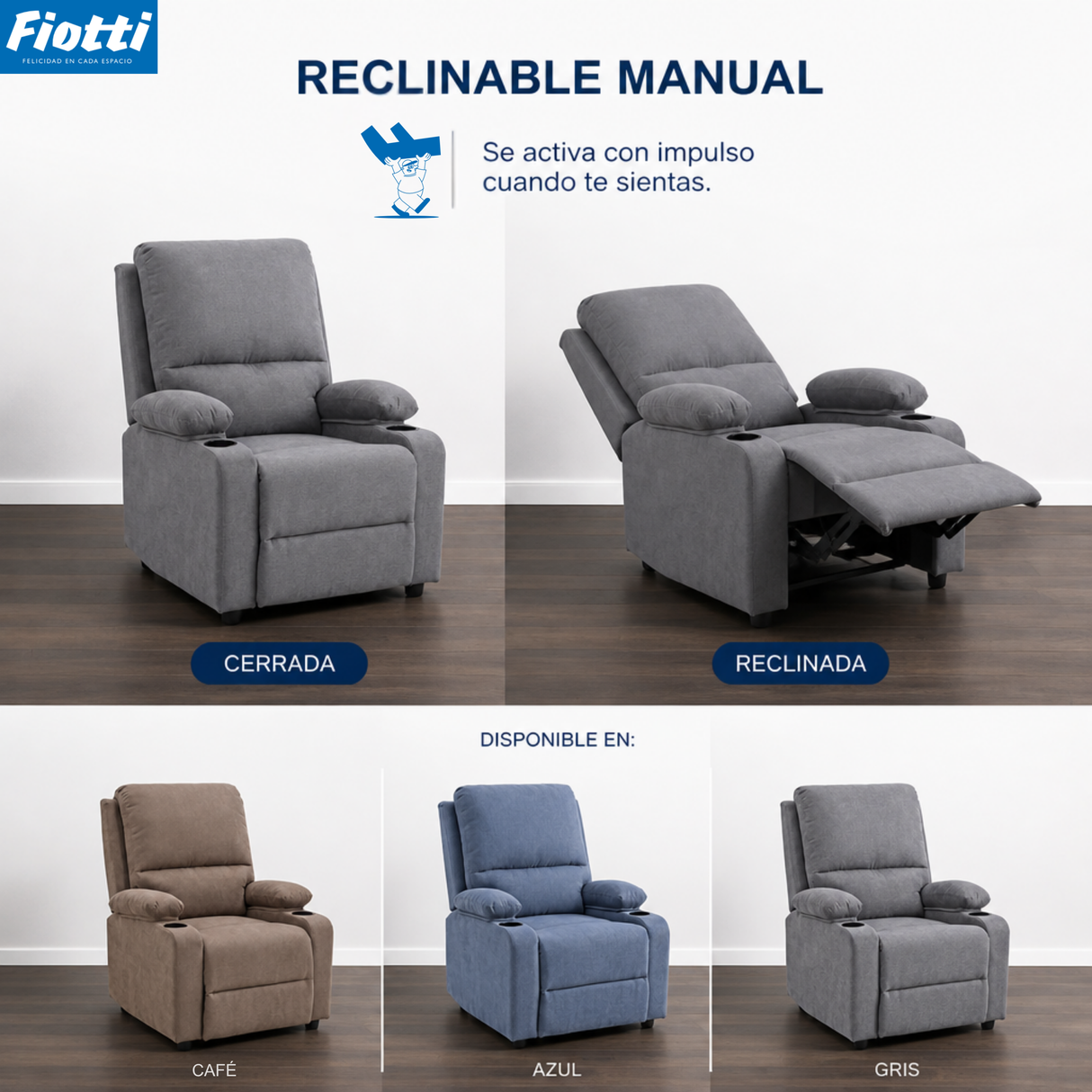 Silla Reclino Premium Wahebb