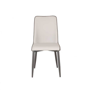 Silla De Comedor Lais Gris/Café - Fiotti