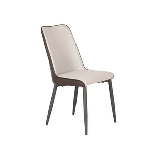 Silla De Comedor Lais Gris/Café - Fiotti