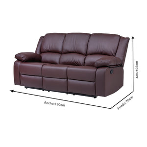 Sofá Reclino Webb 3 Puestos
