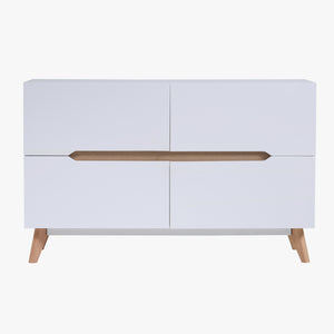 Biffet Haruka 120*40*75 Blanco/Beige