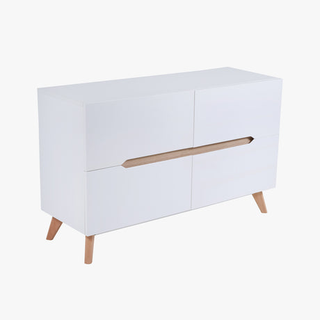 Biffet Haruka 120*40*75 Blanco/Beige