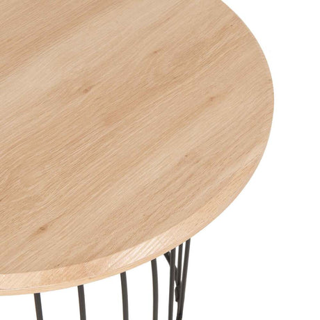 Mesa Auxiliar Weema Pequ Color Madera - Fiotti