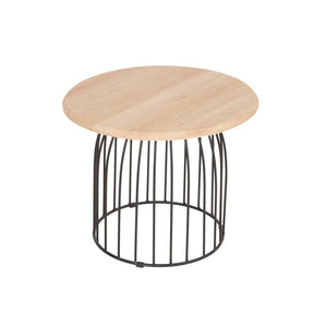 Mesa Auxiliar Weema Pequ Color Madera - Fiotti