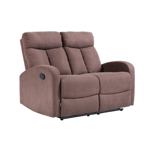 Sofá Reclino Trudy 2 Puestos (Café)