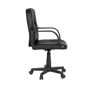 COMBO Oslo | Silla de escritorio Carles negro + Escritorio Cubic Corner