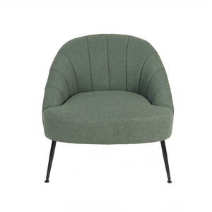 Poltrona Evane Verde Patas Negro