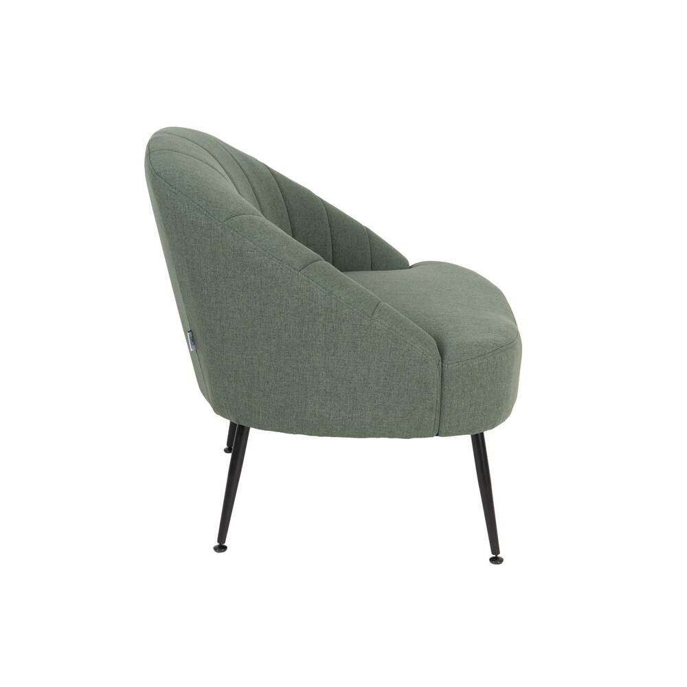 Poltrona Evane Verde Patas Negro