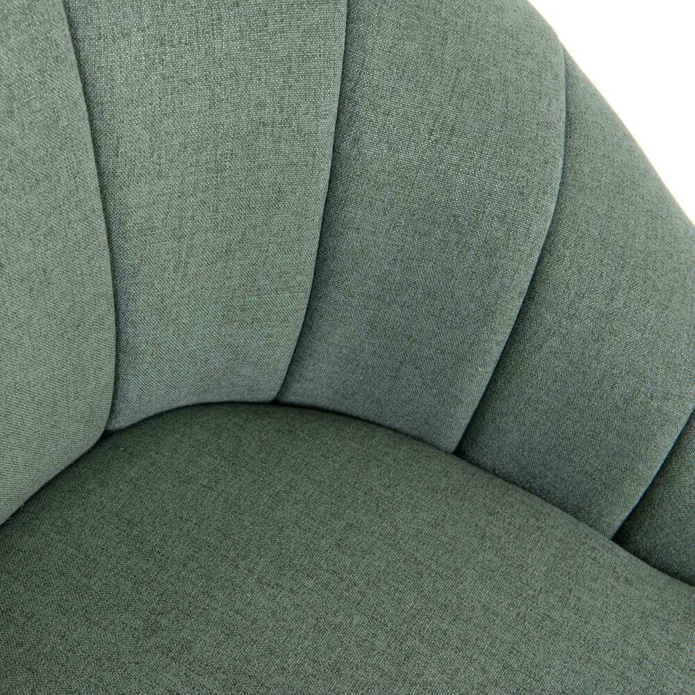 Poltrona Evane Verde Patas Negro