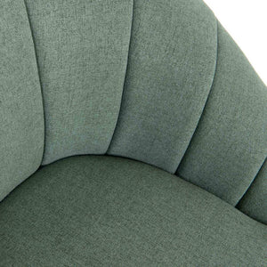 Poltrona Evane Verde Patas Negro