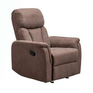 Silla Mecedora Reclinable Zabana Café