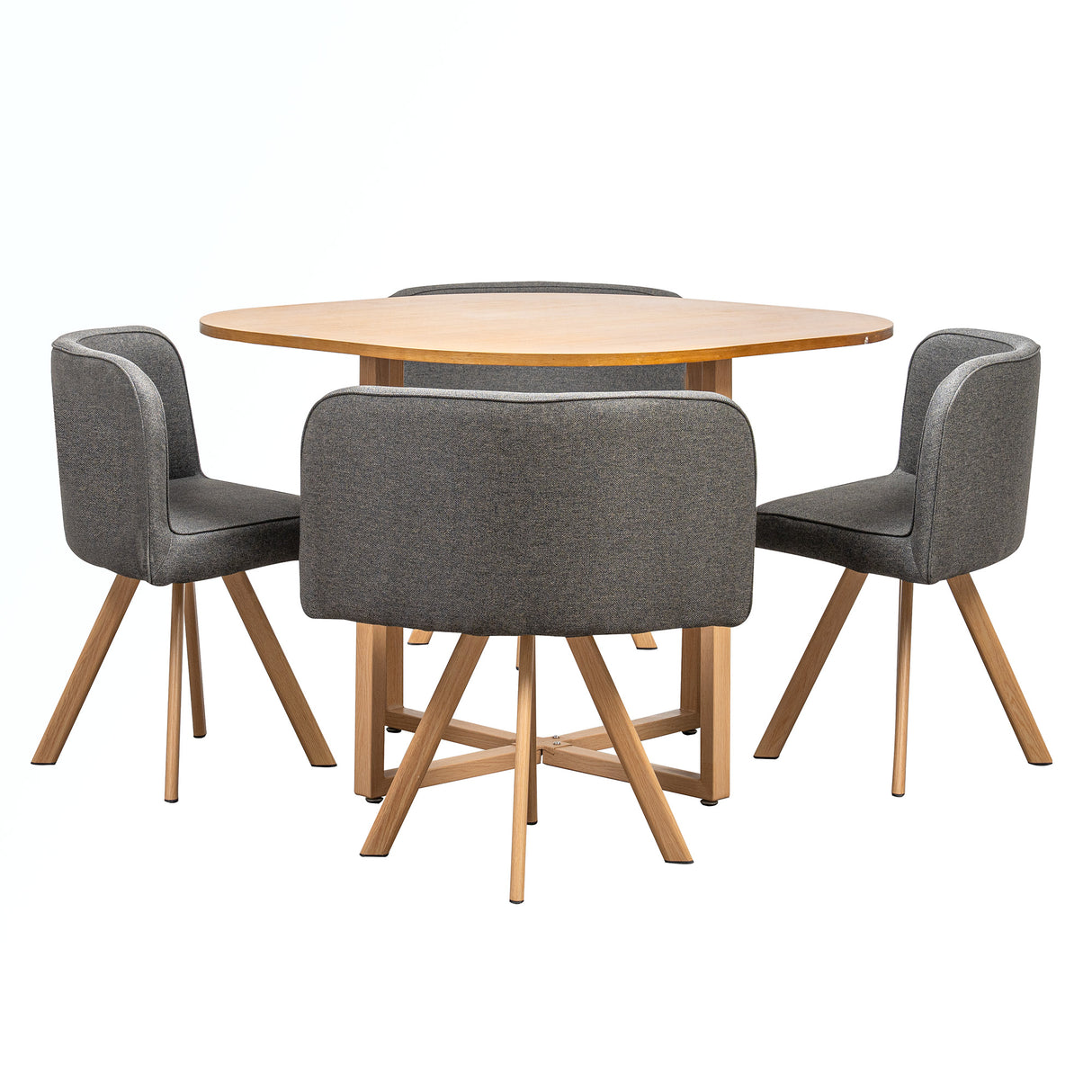 Comedor Wahib 4P Roble