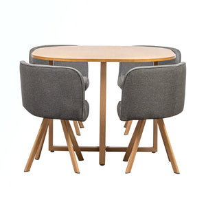 Comedor Wahib 4P Roble