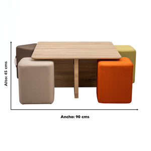 Mesa Centro Waffa