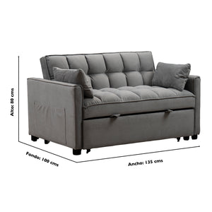 Sofá Cama Aeidi Gris