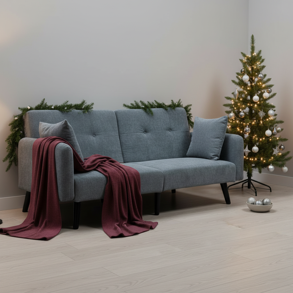 Sofá Cama Akodie Gris