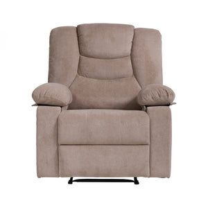 Sofá Reclino Kalerin 1 Puesto | Café Claro