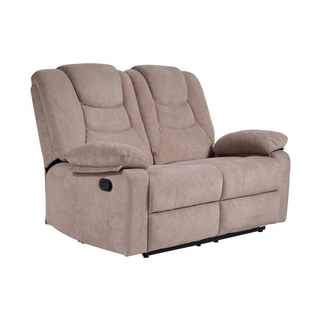Sofá Reclino Kalerin 2 Puesto | Café Claro