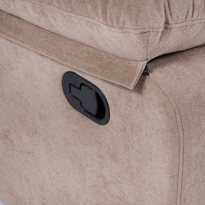 Sofá Reclino Kalerin 2 Puesto | Café Claro