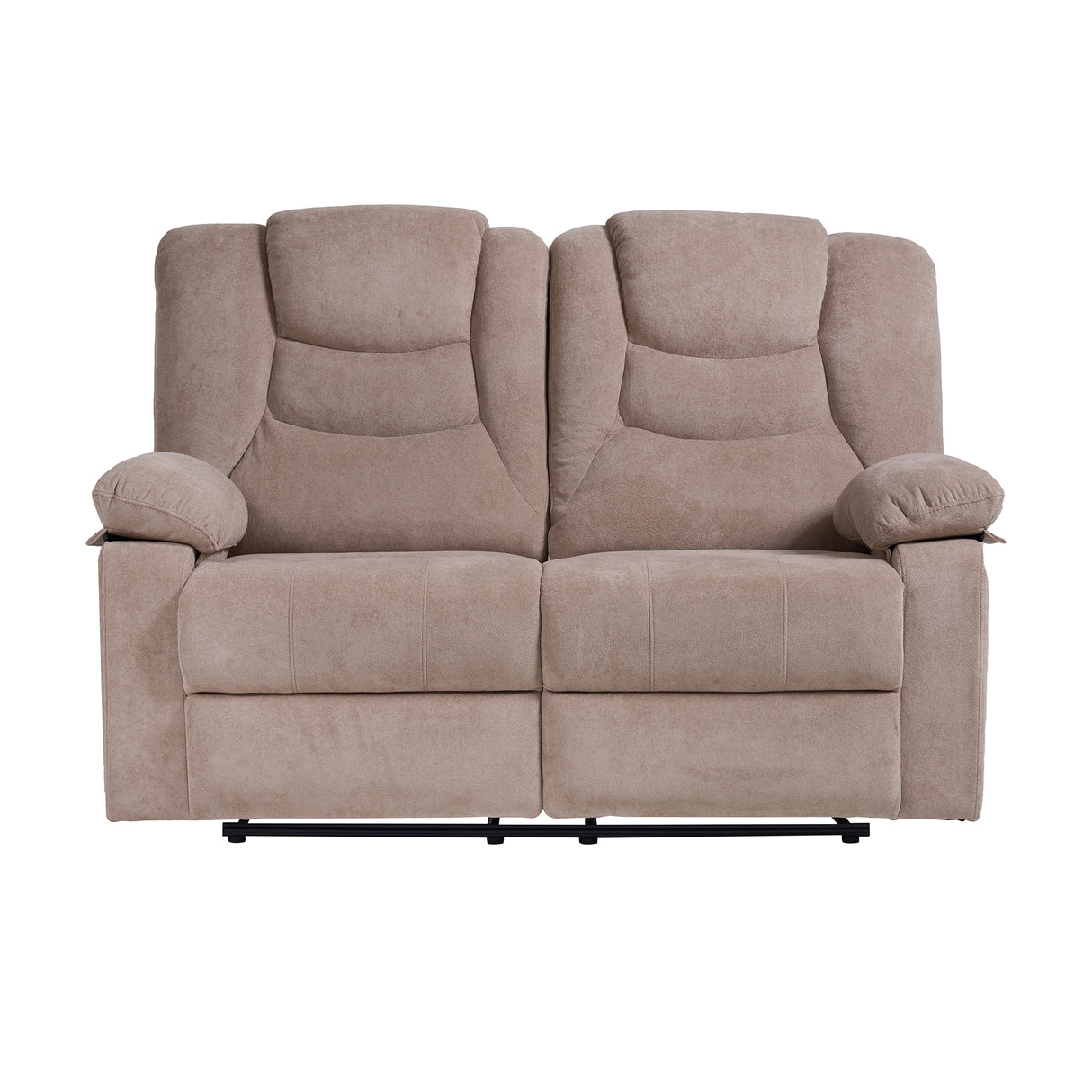 Sofá Reclino Kalerin 2 Puesto | Café Claro