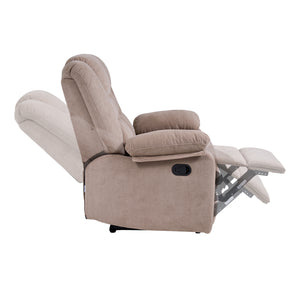 Sofá Reclino Kalerin 3 Puestos | Café Claro