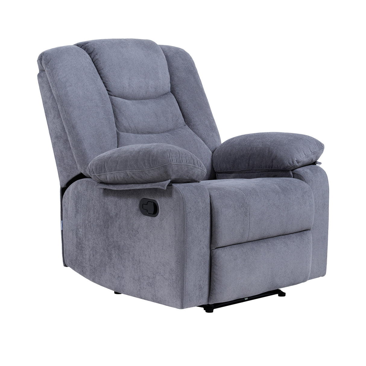 Sofá Reclino Kalerin 1 Puesto |Gris Claro