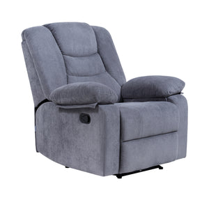 Sofá Reclino Kalerin 1 Puesto |Gris Claro