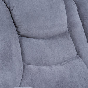 Sofá Reclino Kalerin 1 Puesto |Gris Claro