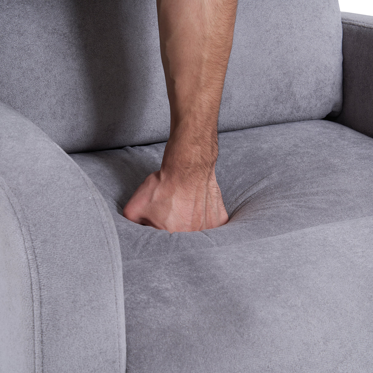 Silla Reclinable Junko 1 Puesto | Gris