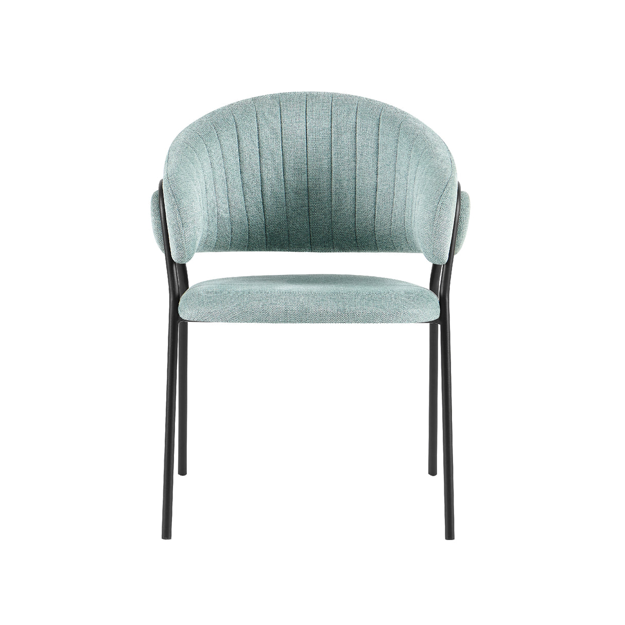Silla de comedor Ayesha (Verde / Azul)