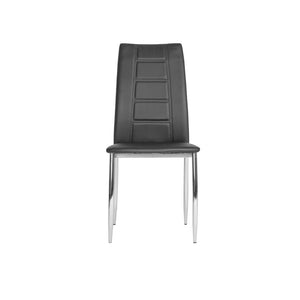 Silla De Comedor Slash Negro - Fiotti