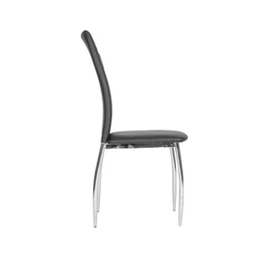 Silla De Comedor Slash Negro - Fiotti