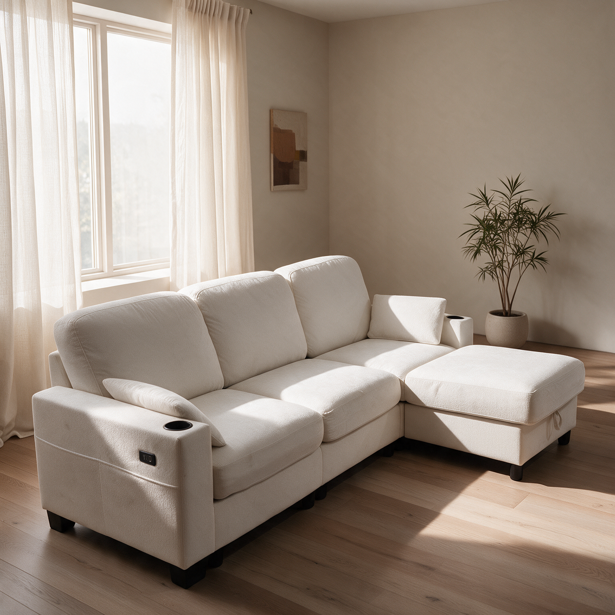 Sala en L Chamian 3P