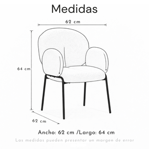 Silla de comedor Aydana