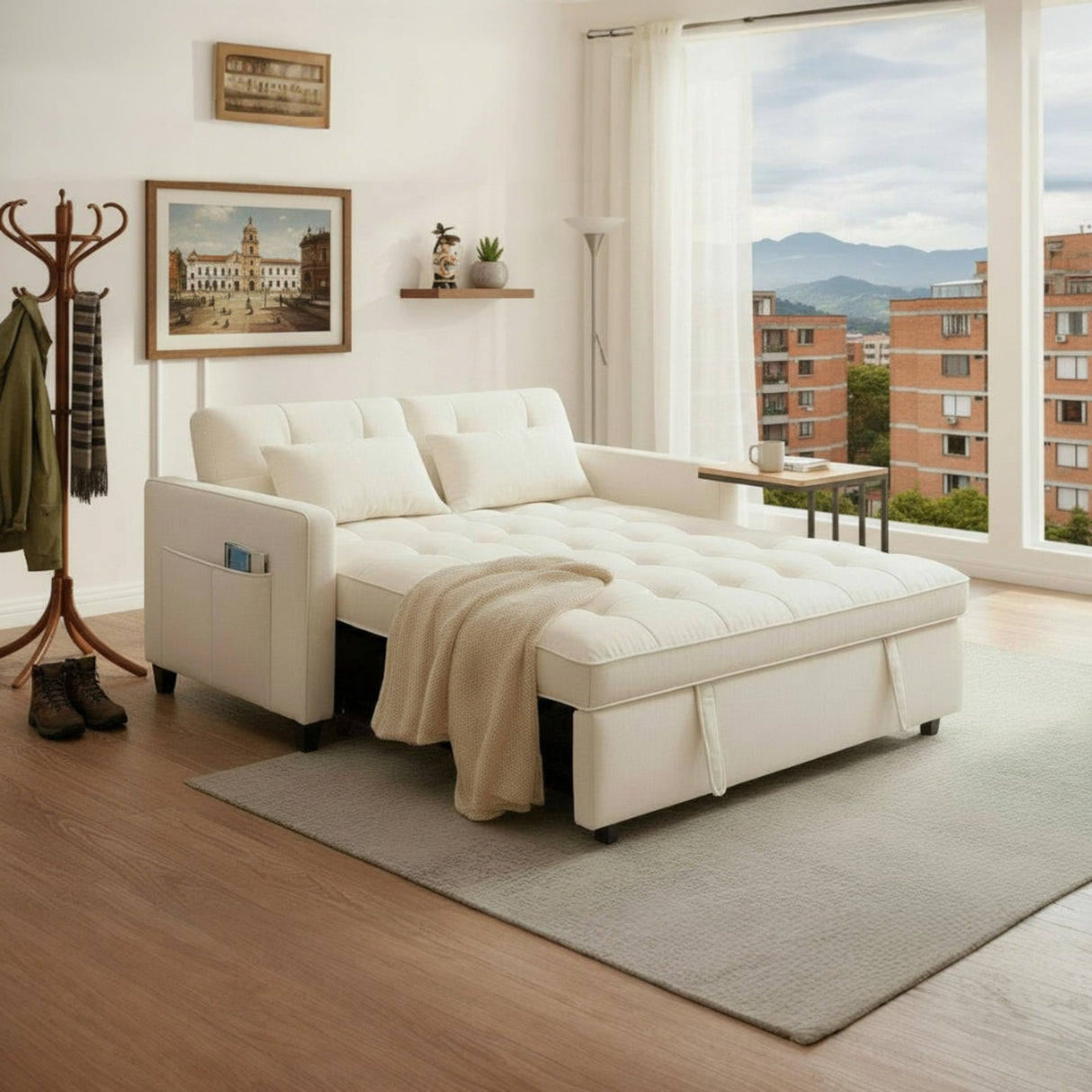 Sofá Cama Aeidi /Beige