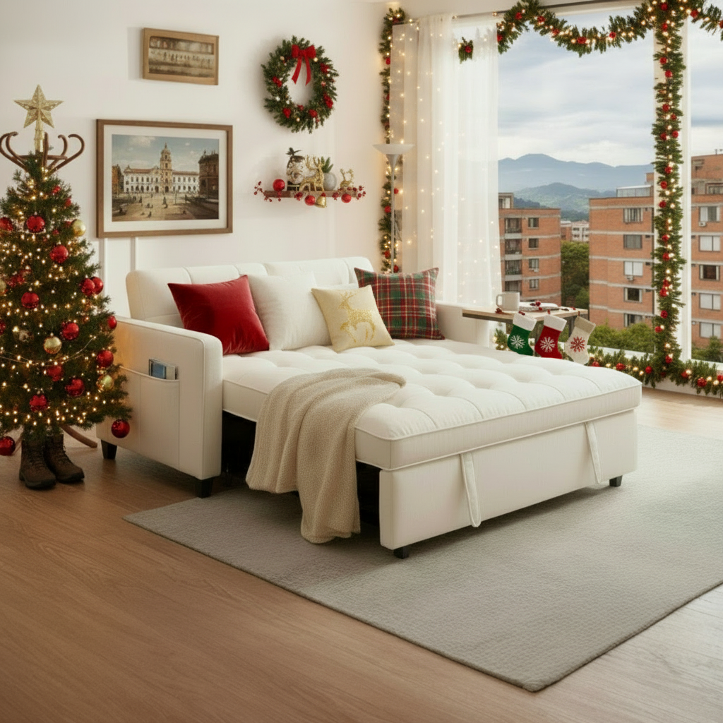 Sofá Cama Aeidi /Beige