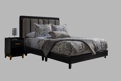 COMBO | APPULIA (Cama + Colchón New Zabra Platino 140x190)