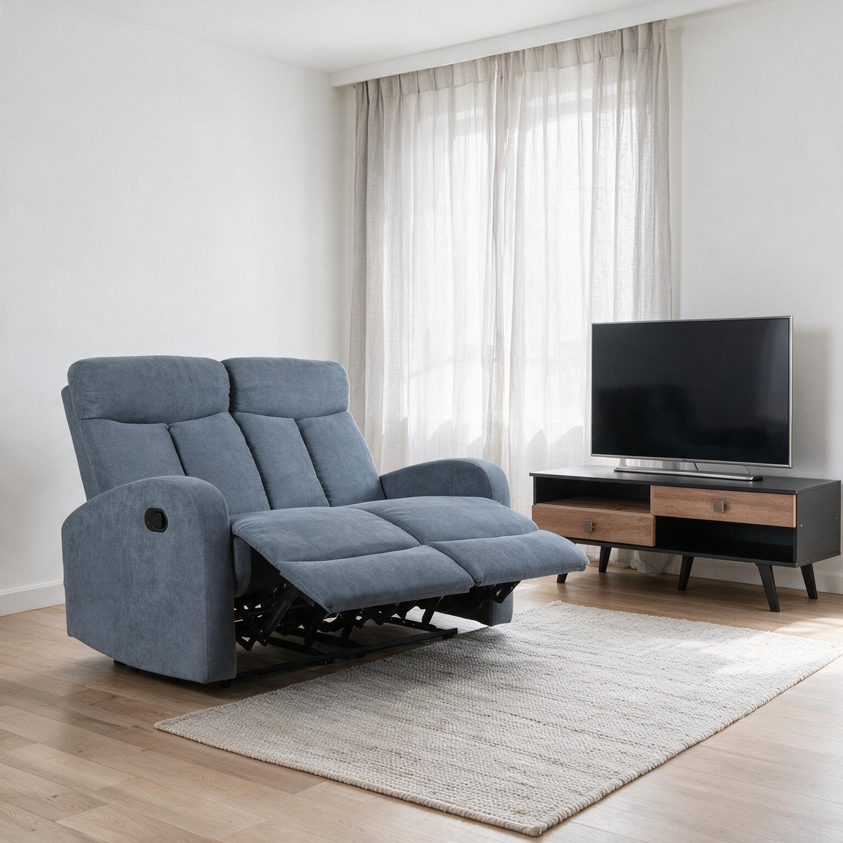 Combo Trudy - Reclinable 2P + Mesa de TV
