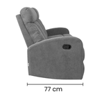 Sofá Reclino Trudy 3 Puestos