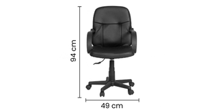 COMBO Oslo | Silla de escritorio Carles negro + Escritorio Cubic Corner