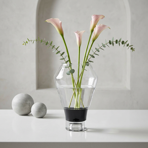 Florero Base Negro