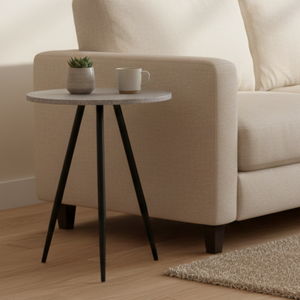 Mesa Auxiliar Katia Redonda Negro