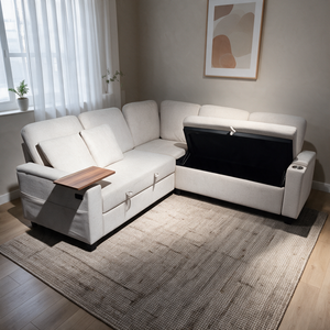 Sala en L  Kasha con Sofá Cama / Almacenamiento