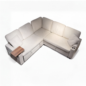 Sala en L  Kasha con Sofá Cama / Almacenamiento