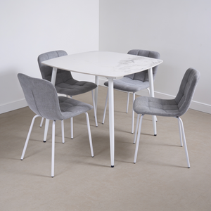 Comedor Lemoel 4P - Piedra Sinterizada