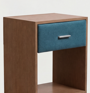 Mesa de noche Osttuni Tapizada