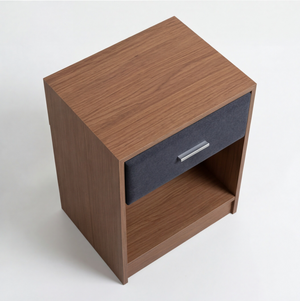 Mesa de noche Osttuni Tapizada
